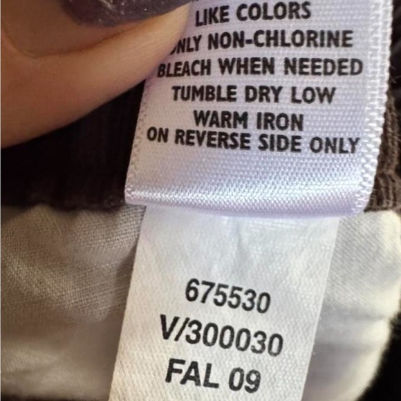 2009 Old Navy Low rise Maternity Corduroy Pants - Picture 3 of 5